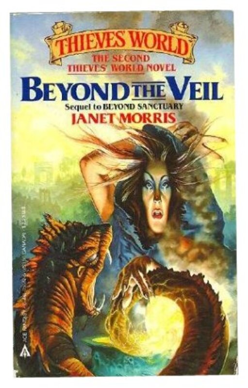 Book cover for "Beyond the Veil" by Janet E Morris