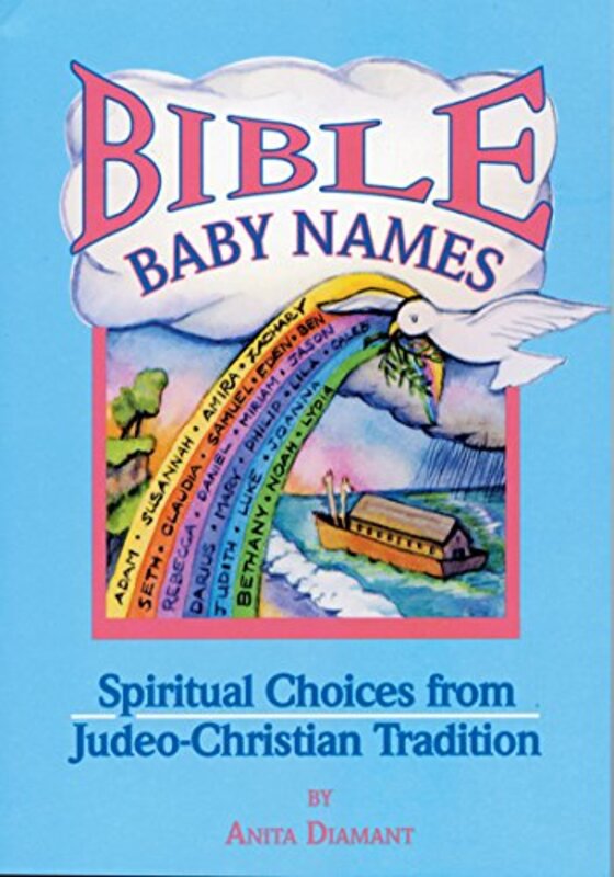 Book cover for "Bible Baby Names" by Anita Diamant