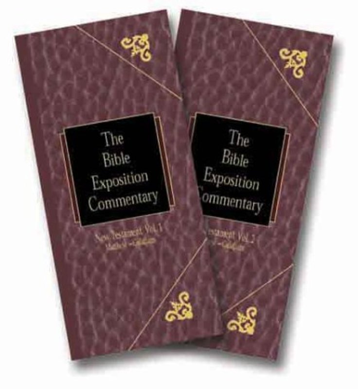 Book cover for "Bible Exposition Commentary, New Testament" by Warren W Wiersbe