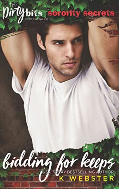 Book cover for "Bidding for Keeps" by K. Webster