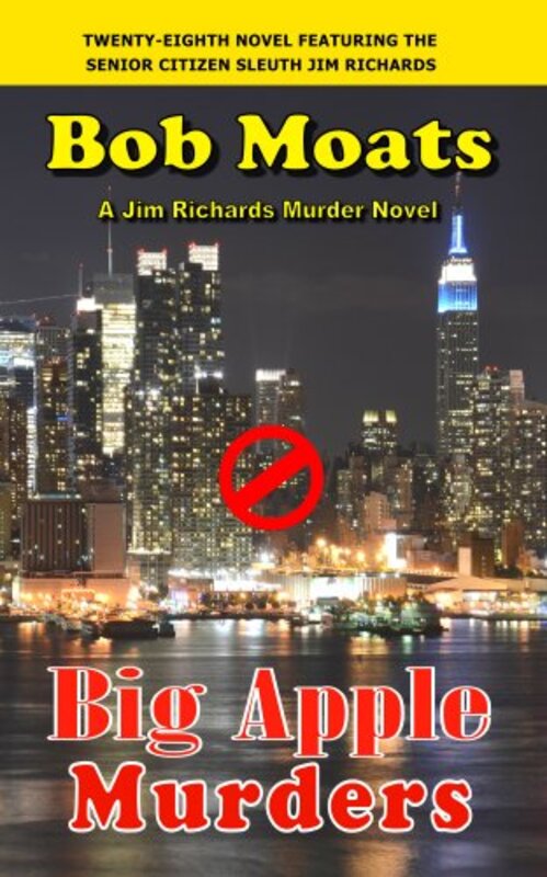 Book cover for "Big Apple Murders" by Bob Moats