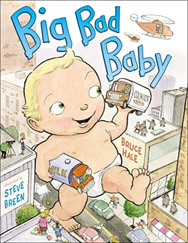 Book cover for "Big Bad Baby" by Bruce Hale