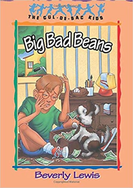 Book cover for "Big Bad Beans" by Beverly Lewis