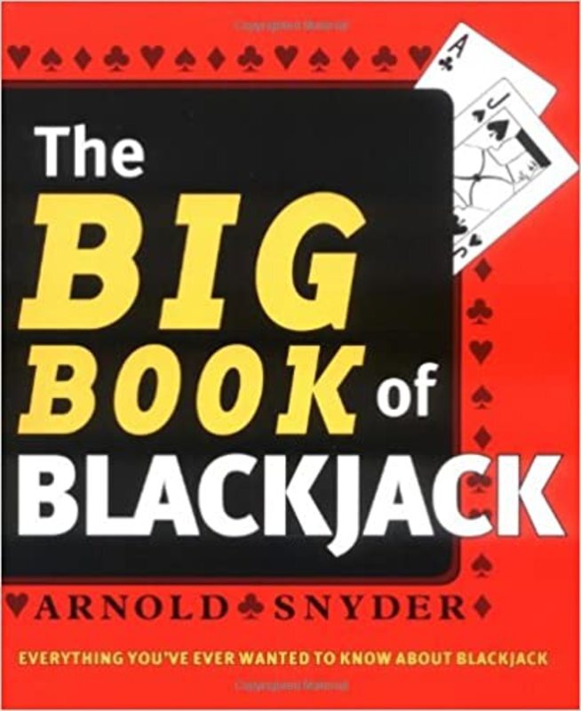 Book cover for "Big Book of Blackjack" by Arnold Snyder