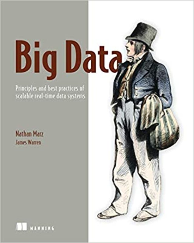 Book cover for "Big Data" by Nathan Marz