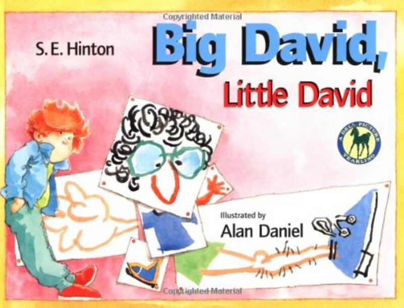 Book cover for "Big David, Little David" by SE Hinton