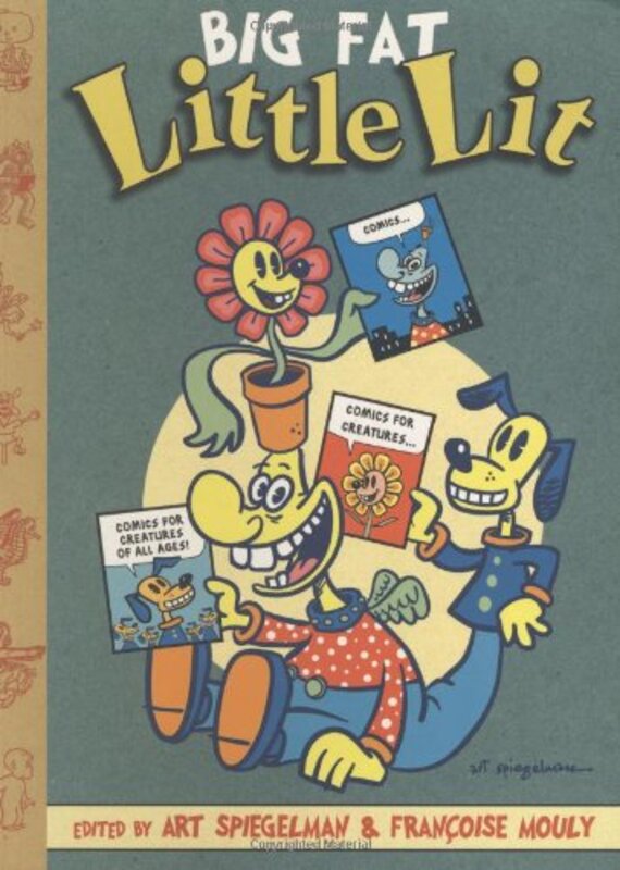 Book cover for "Big Fat Little Lit" by Daniel Clowes