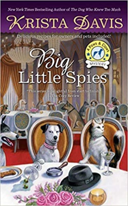 Book cover for "Big Little Spies" by Krista Davis