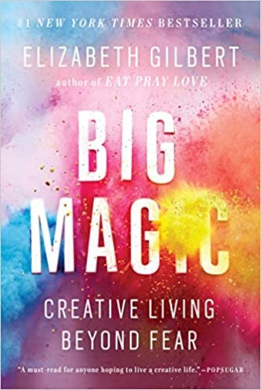 Book cover for "Big Magic"