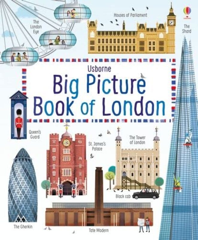Book cover for "Big Picture Book of London" by Rob Lloyd Jones