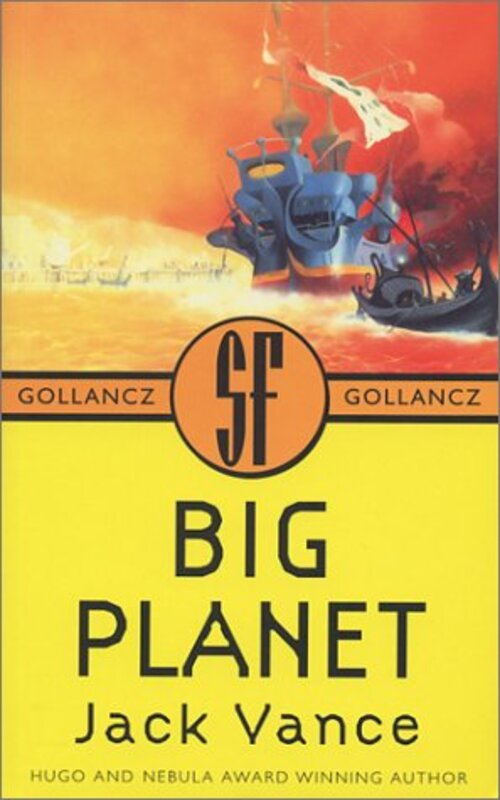 Book cover for "Big Planet" by Jack Vance