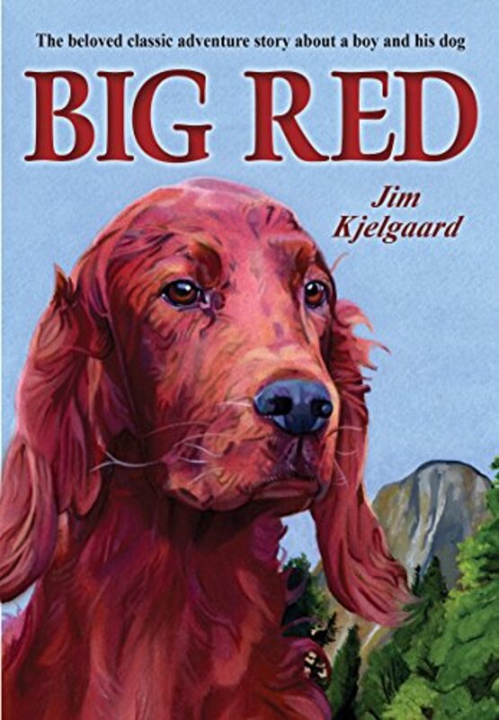Book cover for "Big Red" by Jim Kjelgaard
