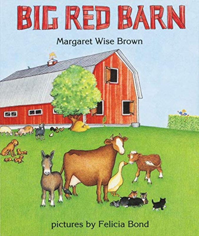 Book cover for "Big Red Barn" by Margaret Wise Brown