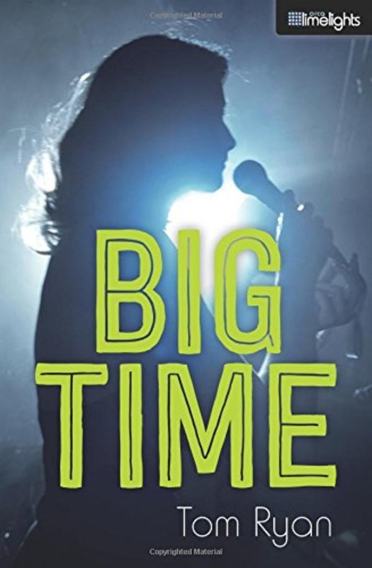 Book cover for "Big Time" by Tom Ryan