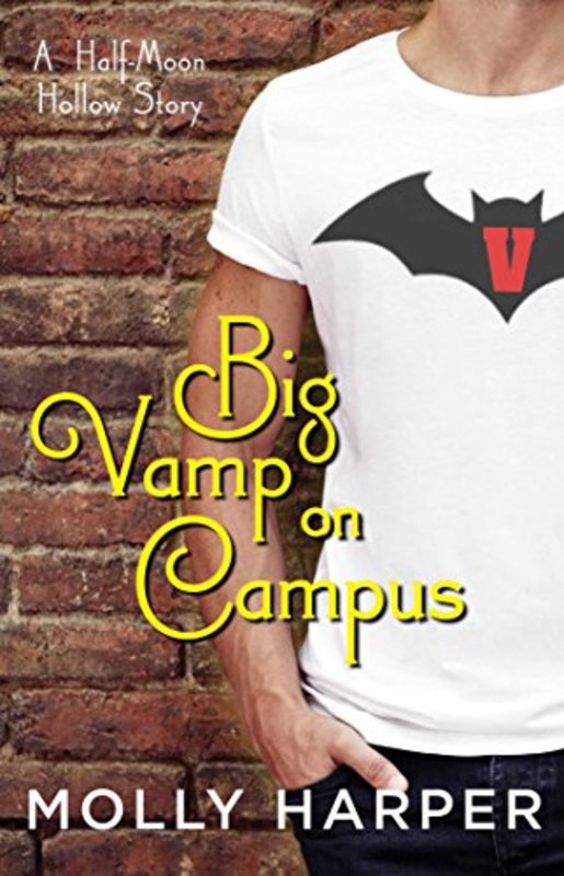 Book cover for "Big Vamp on Campus" by Molly Harper