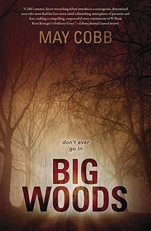 Book cover for "Big Woods" by May Cobb