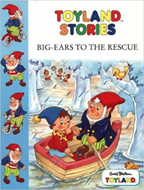 Book cover for "Big-Ears To The Rescue" by Enid Blyton