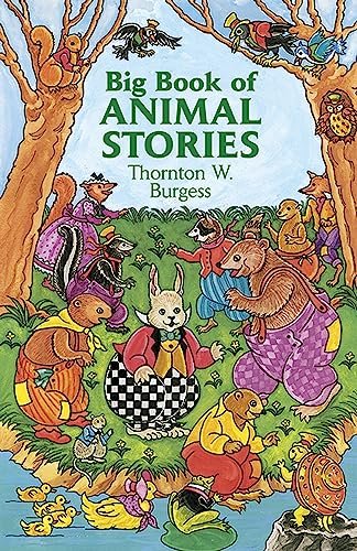 Book cover for "Big Book of Animal Stories" by Thornton W Burgess