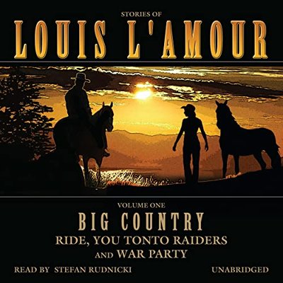 Book cover for "Big Country, Volume 1" by Louis LAmour