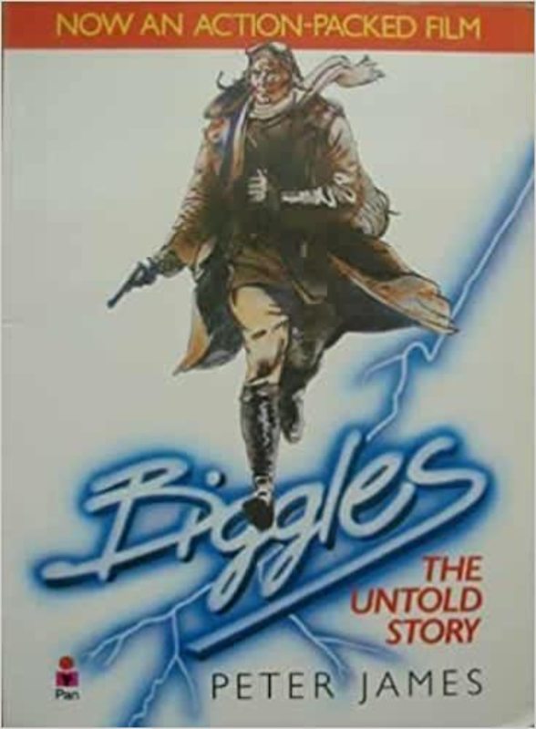 Book cover for "Biggles The Storybook" by Peter James