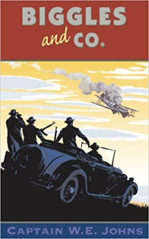 Book cover for "Biggles and Co." by Captain WE Johns