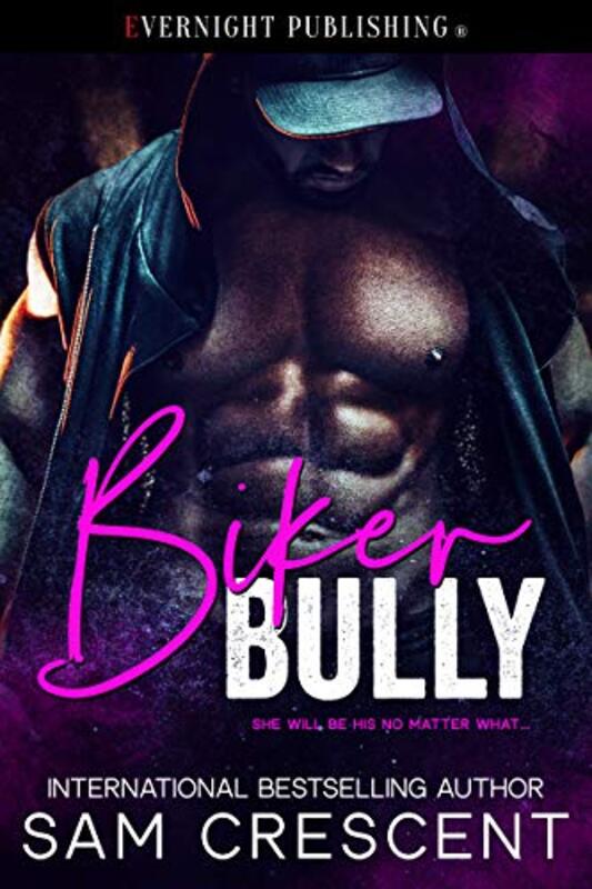 Book cover for "Biker Bully" by Sam Crescent