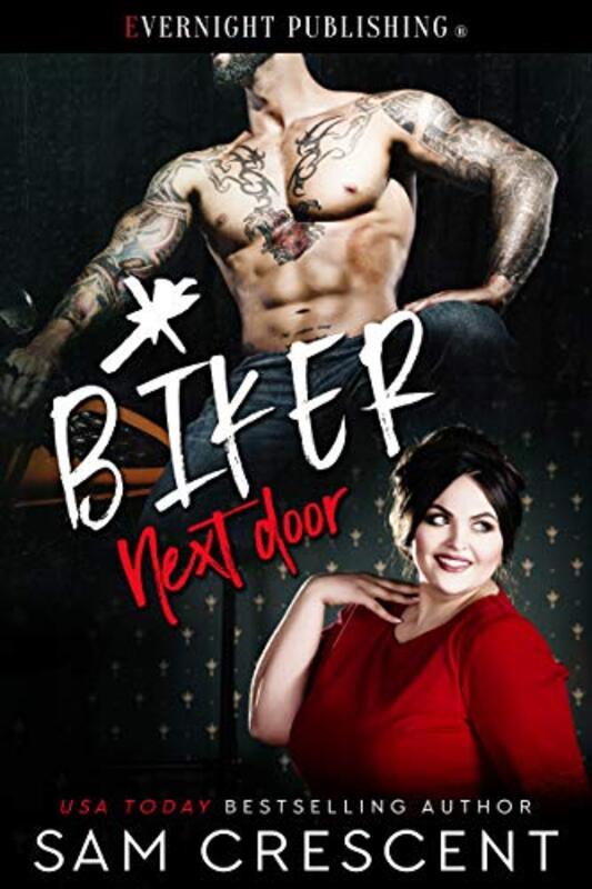 Book cover for "Biker Next Door" by Sam Crescent