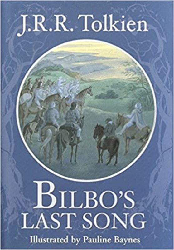 Book cover for "Bilbo's Last Song" by J. R. R. Tolkien