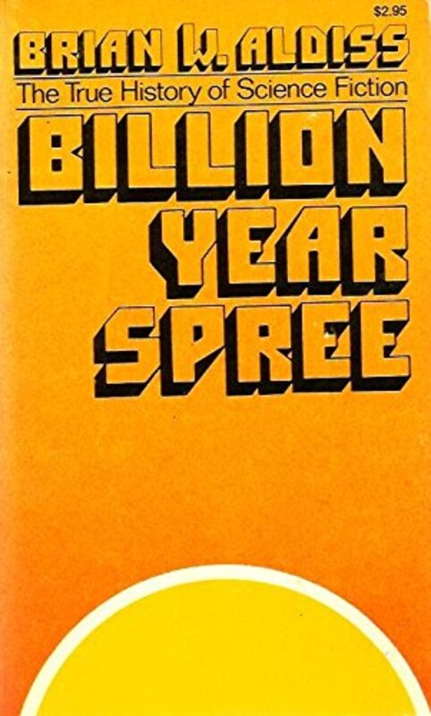 Book cover for "Billion Year Spree" by Brian Aldiss