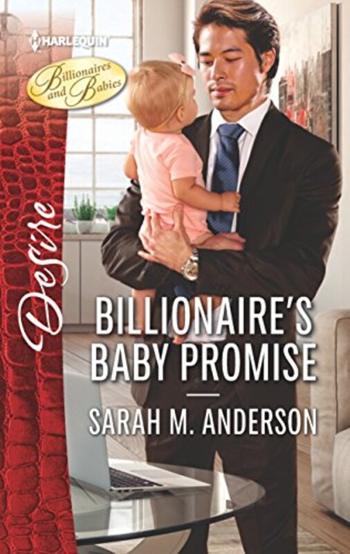 Book cover for "Billionaire's Baby Promise" by Sarah M Anderson