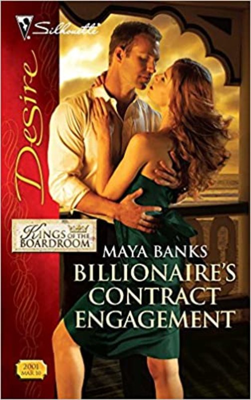 Book cover for "Billionaire's Contract Engagement / A Contract Engagement" by Maya Banks