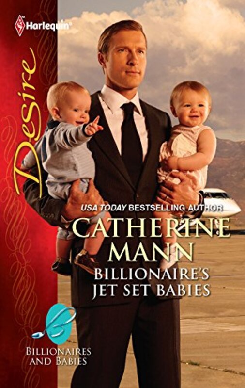 Book cover for "Billionaire's Jet Set Babies" by Catherine Mann