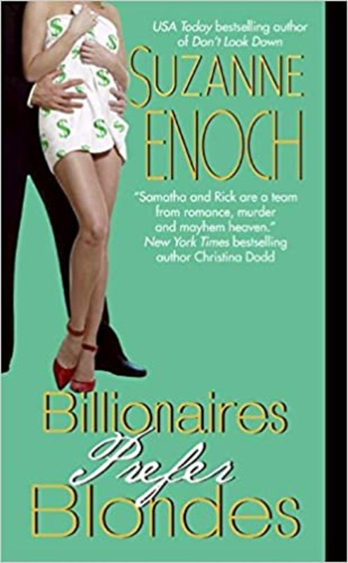 Book cover for "Billionaires Prefer Blondes" by Suzanne Enoch