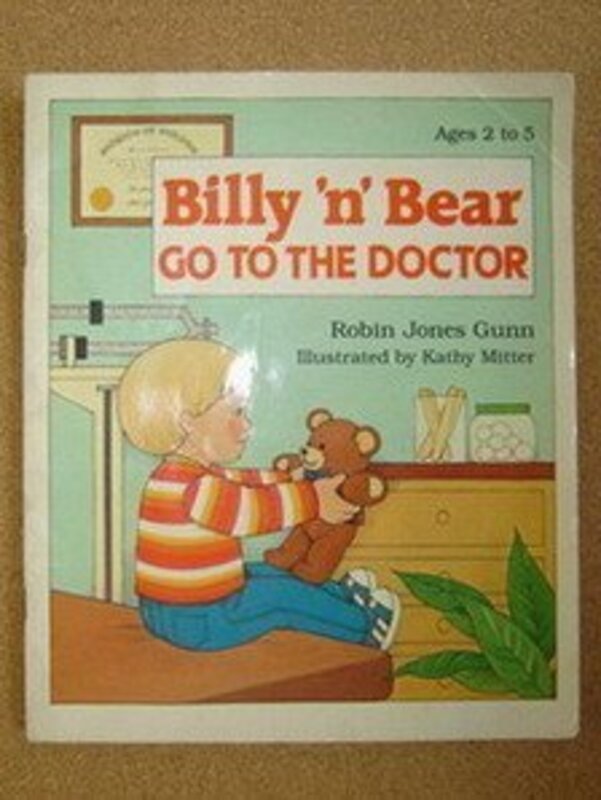 Book cover for "Billy 'n' Bear Go to the Doctor" by Robin Jones Gunn