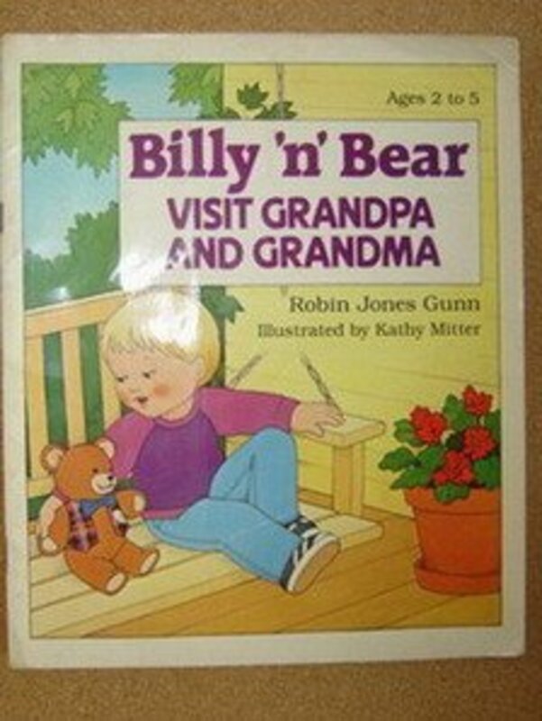 Book cover for "Billy 'n' Bear Visit Grandpa and Grandma" by Robin Jones Gunn