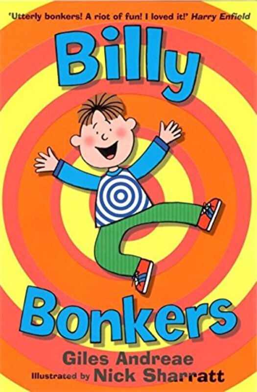 Book cover for "Billy Bonkers" by Giles Andreae