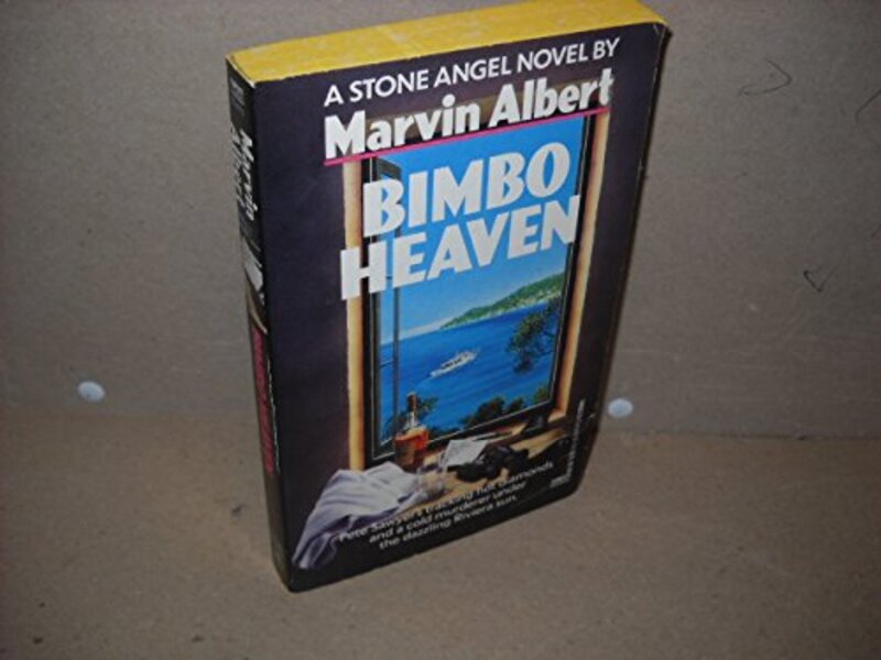 Book cover for "Bimbo Heaven" by Marvin H Albert