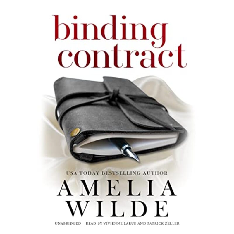 Book cover for "Binding Contract" by Amelia Wilde