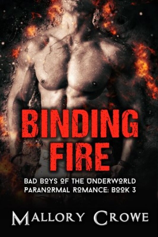 Book cover for "Binding Fire" by Mallory Crowe