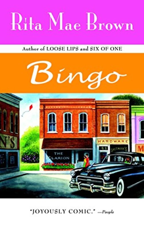 Book cover for "Bingo" by Rita Mae Brown