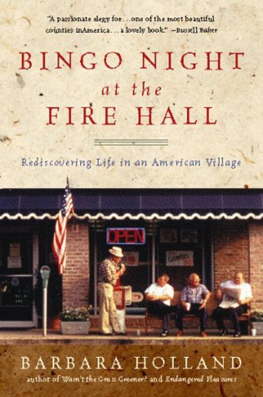 Book cover for "Bingo Night at the Fire Hall" by Barbara Holland