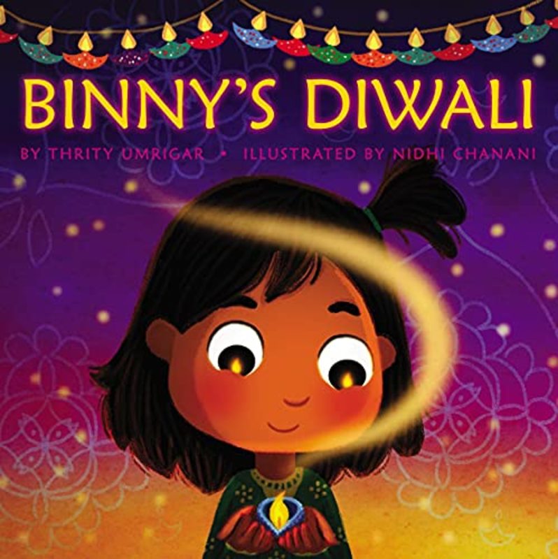 Book cover for "Binny's Diwali" by Thrity Umrigar