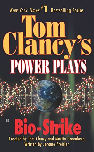 Book cover for "Bio-Strike" by Tom Clancy