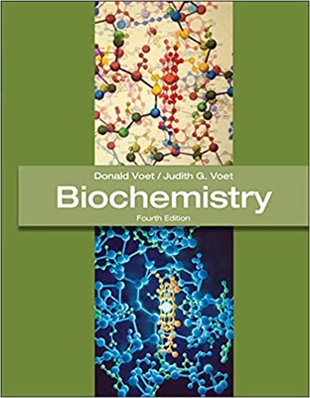 Book cover for "Biochemistry" by Donald Voet