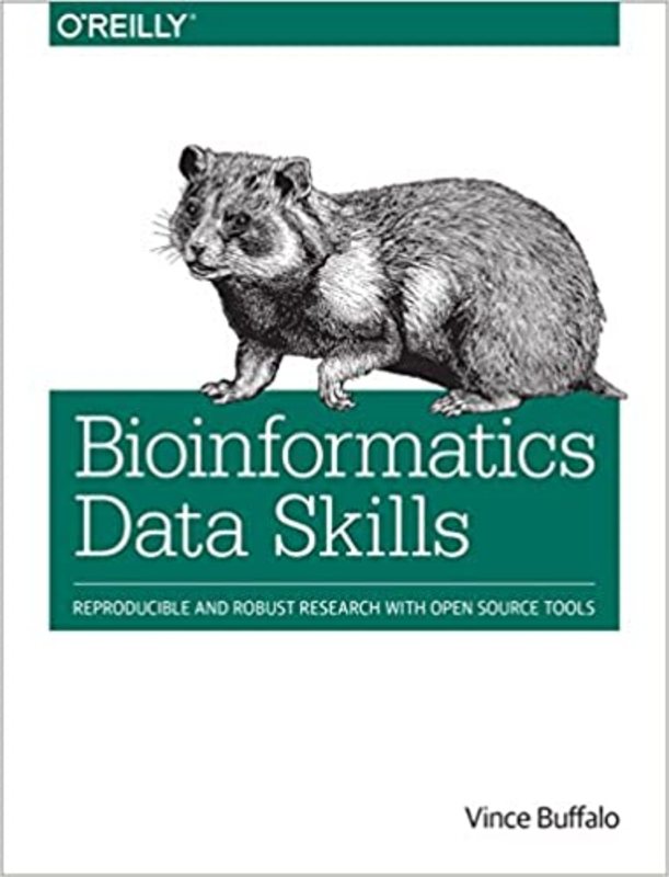 Book cover for "Bioinformatics Data Skills" by Vince Buffalo