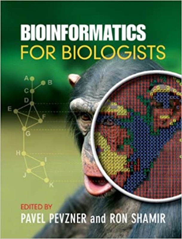 Book cover for "Bioinformatics for Biologists" by Pavel Pevzner