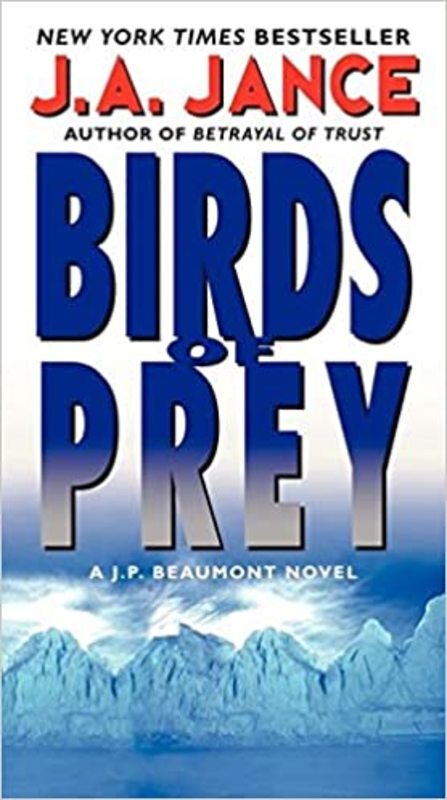 Book cover for "Birds of Prey" by J. A. Jance