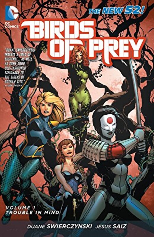 Book cover for "Birds of Prey, Volume 1" by Duane Swierczynski