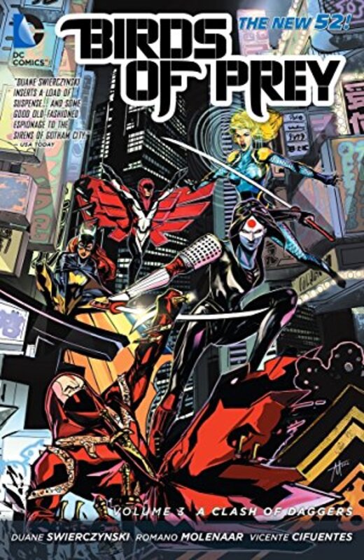 Book cover for "Birds of Prey, Volume 3" by Duane Swierczynski