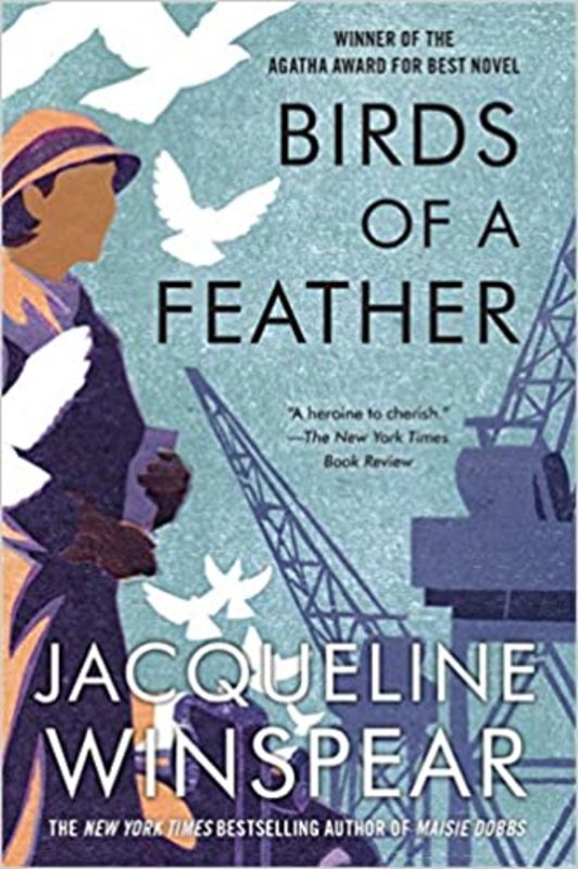 Book cover for "Birds of a Feather" by Jacqueline Winspear